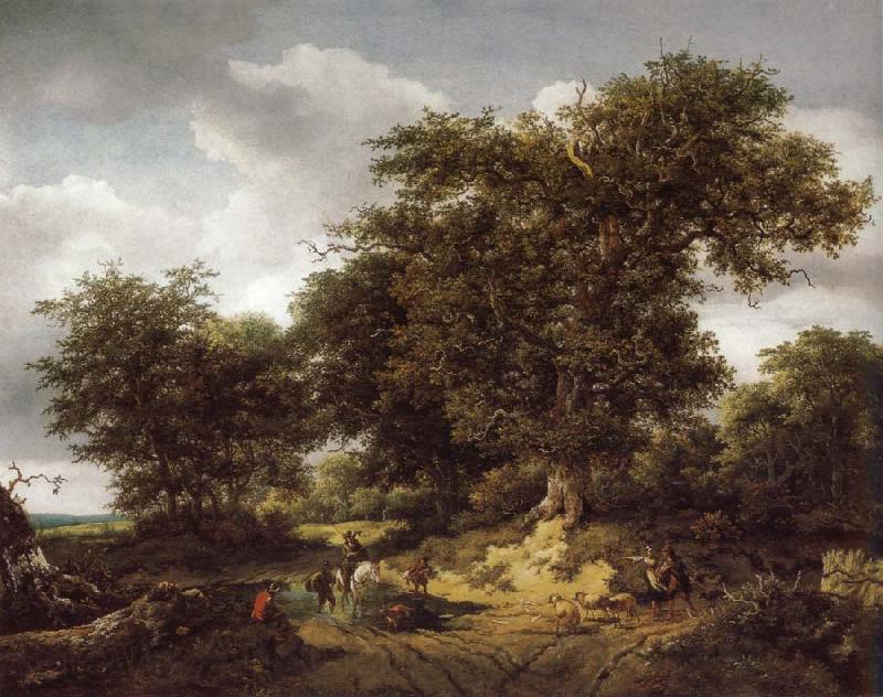 Jacob van Ruisdael Bentheim Castle Spain oil painting art